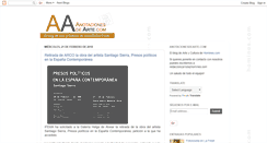 Desktop Screenshot of anotacionesdearte.com